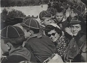 Sunglasses Prints: Greek cub scouts at an outdoor event