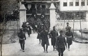 Images Dated 4th December 2019: Greek General Trikoupis being taken to Prison at Ala Chehir