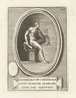 Palladium Prints: Greek hero Diomedes with the Palladium