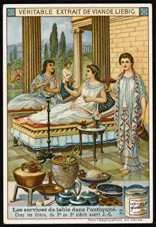 Greek Lady Eats Snack