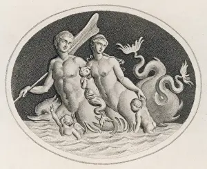 Dagon Prints: Greek Mer-Family