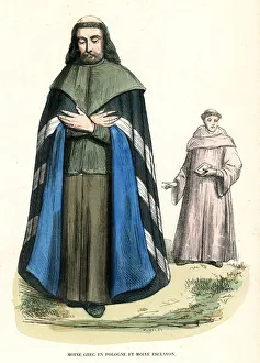 Images Dated 18th June 2019: GREEK MONK IN POLAND
