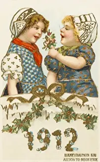 Imported Prints: Greek New Years Card