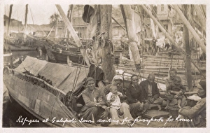 Occupied Gallery: Greek refugees at Gallipoli Town during Chanak Crisis