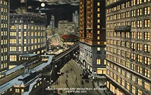Greeley Prints: Greeley Square, New York
