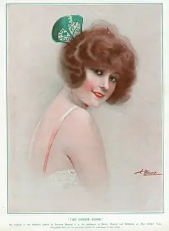 Meunier Prints: The Green Comb by Suzanne Meunier