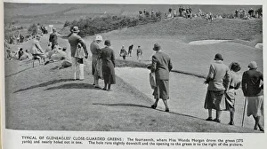 Courses Prints: A Green at Gleneagles