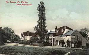Brentwood Prints: The Green - Great Warley nr. Brentwood, Essex