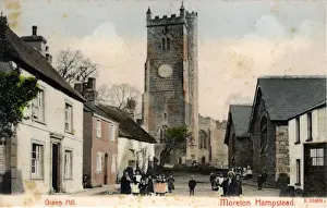 Moreton Prints: Green Hill, Moreton Hampstead, Devon