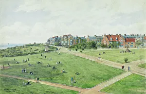 Paths Prints: The Green, Hunstanton, Norfolk