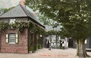 Oct15 Prints: The Green Man pub, Barnet, London