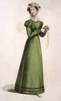 Green Morning Dress 1823 Green Morning Dress 1823