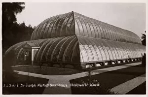 Greenhouse by Sir Joseph Paxton at Chatsworth House