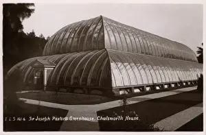 Innovative Prints: Greenhouse by Sir Joseph Paxton at Chatsworth House