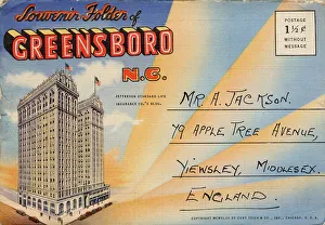 Jefferson Prints: Greensboro, North Carolina, USA Date: 1943