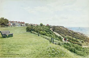 Frinton Prints: Greensward and Cliffs, Frinton-on-Sea, Essex