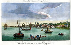 Topographical Collection: Greenwich From Deptford