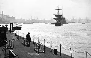 Greenwich Pier, River Thames, London - Victorian period