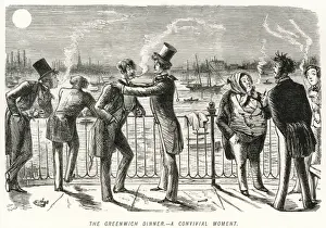 Convivial Prints: Greenwich Smokers C19