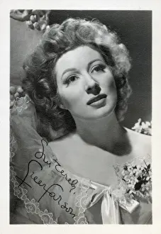Acting Prints: Greer Garson (1904-1996) - British and American actress and singer