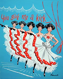 Kick Prints: Greeting card