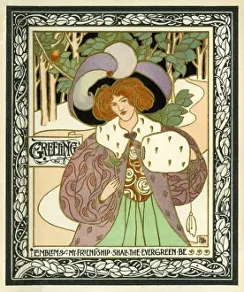 Evergreen Prints: Greeting -- Evergreen Friendship