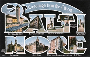 Maryland Gallery: Greetings from Baltimore, Maryland, USA