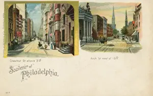 Sample Prints: Greetings card, Philadelphia, Pennsylvania, USA