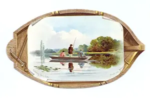 Bite Prints: Greetings card in the shape of a boat