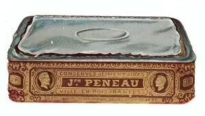 Alimentaires Collection: Greetings card in the shape of a sardine tin