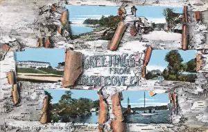 Multiview Prints: Greetings from Glen Cove, Long Island, New York State, USA