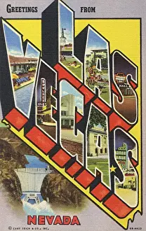 Vegas Prints: Greetings from Las Vegas, Nevada, USA
