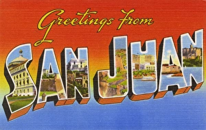 Greetings from San Juan, Puerto Rico, North Atlantic Ocean Greetings from San Juan, Puerto Rico, North Atlantic Ocean