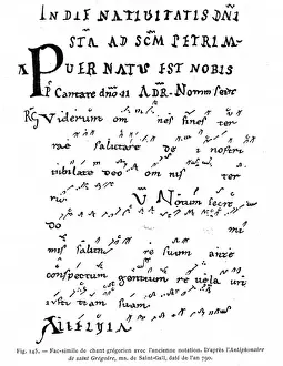 Gregorian Prints: Gregorian chant, 790