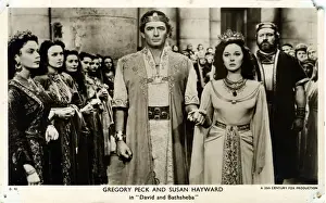 Peck Prints: Gregory Peck & Susan Heywood, England