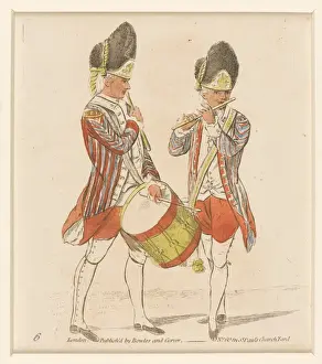 1779 Prints: Grenadier Drummer and Fifer