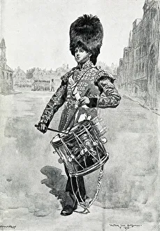 Grenadier Prints: Grenadier Guards Drummer Boy