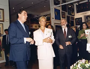 Grenville Collins with Princess Michael of Kent