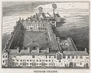 Gresham Prints: Gresham College 1834