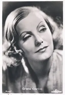 Greta Garbo / Postcard