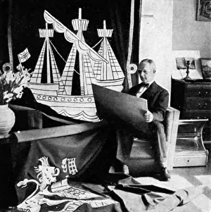 Architects Prints: Grey Wornum designing Coronation street decorations
