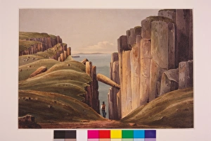 Images Dated 19th August 2004: Greymans Path from the Summit of Fairhead