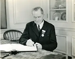 Brewer Prints: Griffith Brewer at the dedication of the Wright brothers?