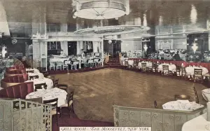 The Grill Room of the Roosevelt Hotel, New York, 1920s