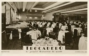 The Grill Room, Trocadero, Shaftesbury Avenue, London