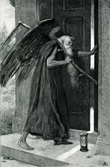 Scythe Collection: The Grim Reaper, by John Everett Millais