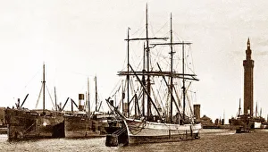 Grimsby Royal Dock early 1900s