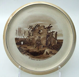 Images Dated 19th September 2010: Grimwades Bairnsfather Ware Winton teapot plate