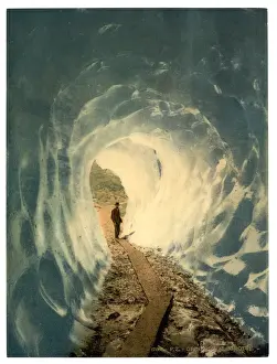 Grotto Prints: Grindelwald Grotto, Bernese Oberland, Switzerland