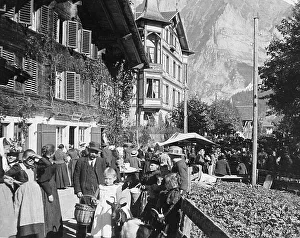 Grindelwald Prints: Grindelwald Switzerland early 1900s
